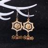 Cute Halloween Ghost Dangle Earrings for Women Cartoon Pumpkin Bat Spider Web Cat Tassel Drop Earring All Saints' Day Jewelry