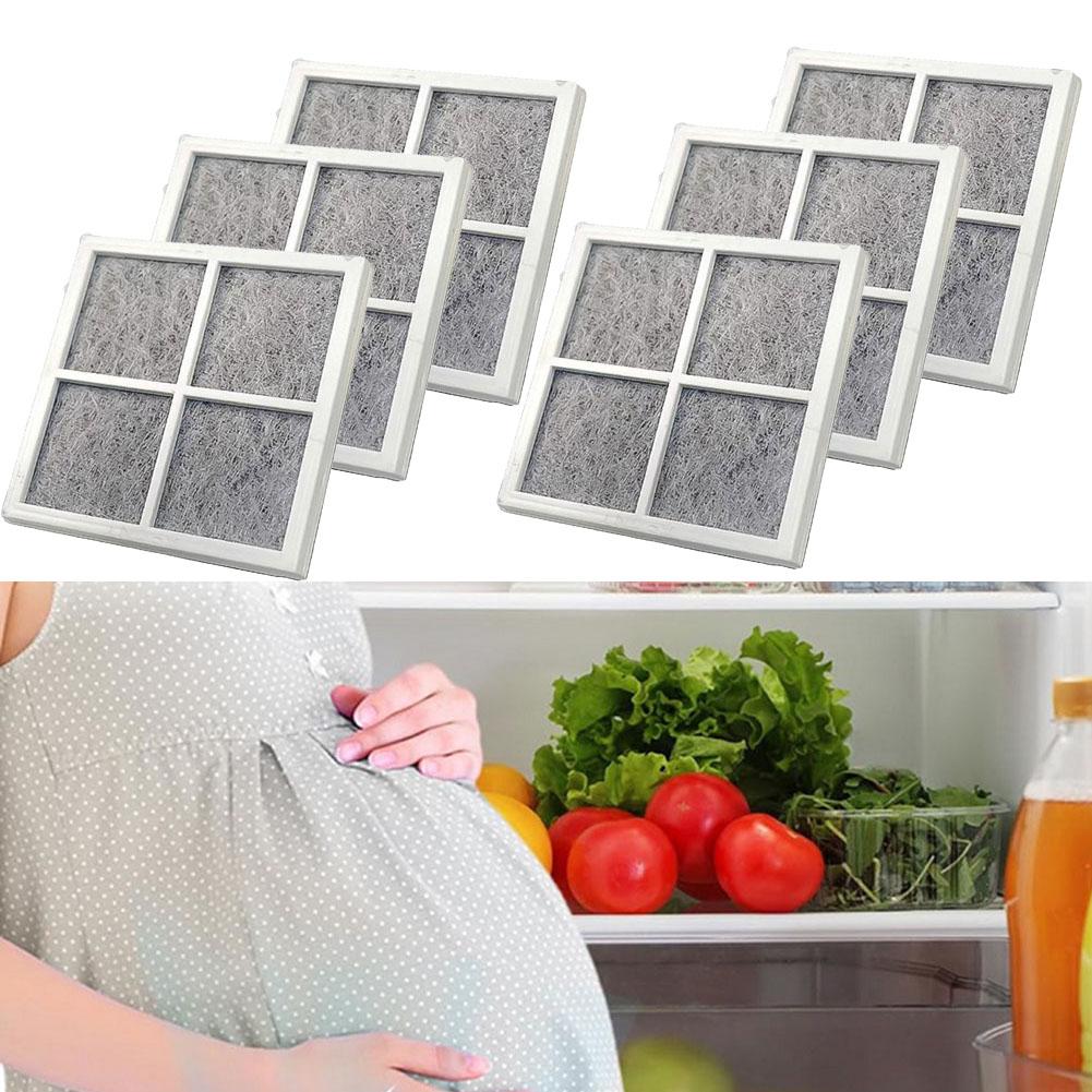 Maintain Optimal Air Quality with 6PCS Refrigerator Activated Carbon Air Filter for LT120F and For Kenmore 469918