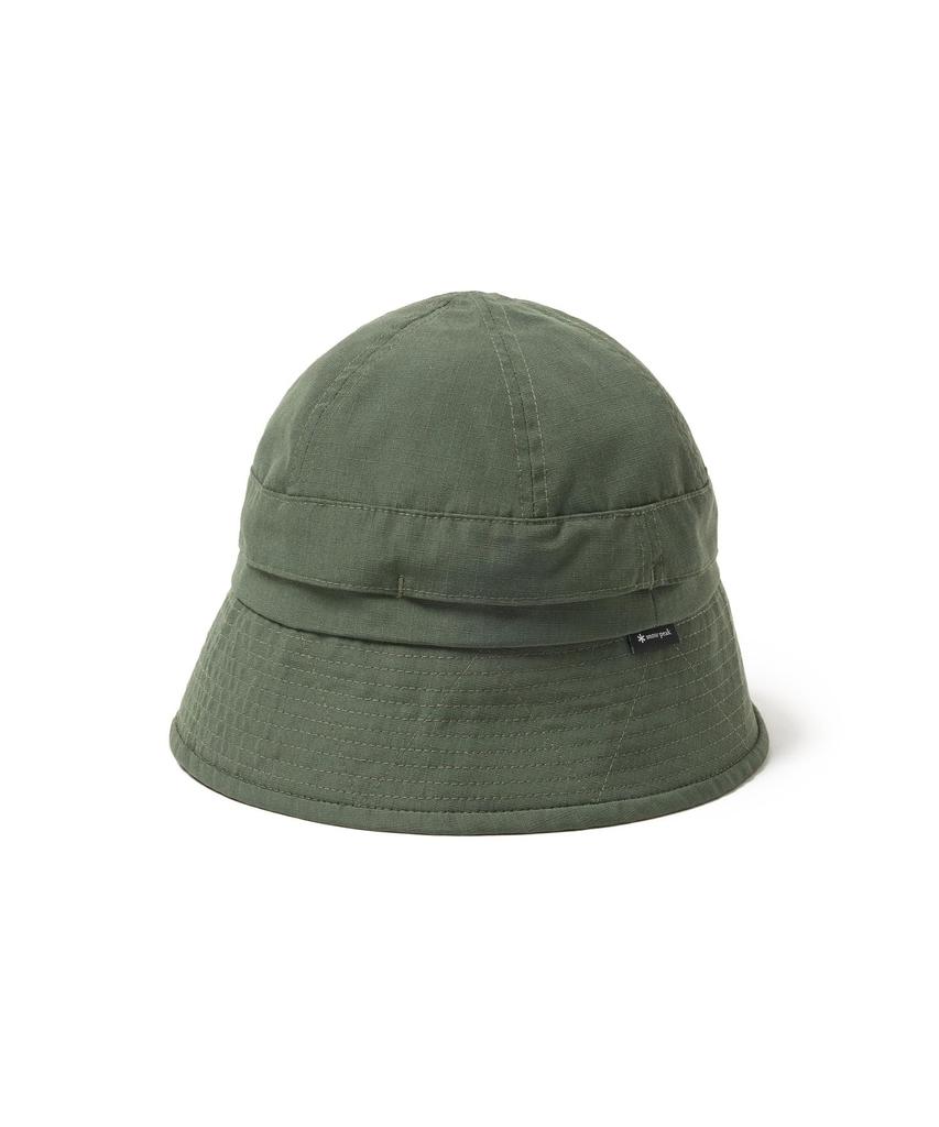 Snow Peak TAKIBI Ripstop Hat Headwear Hat for Men and OLIVE One AC-25AU006 Women,