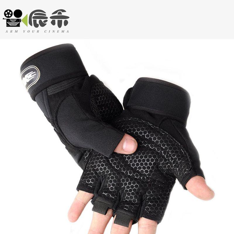 

Перчатки без пальцев Фонарь из серии Киносъемочная группа , весенне-летние Black(A pair of gloves) XL