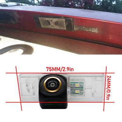 170° Golden HD 1080P Car Rear View Camera For Peugeot 407 406 Coupe 106 1007 307 308 607 806 807 Night Vision Reverse Reversing