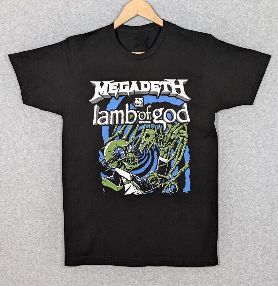 

Megadeth and Lamb of God On Tour Unisex T-Shirt S To 4XL Unisex T-Shirt M