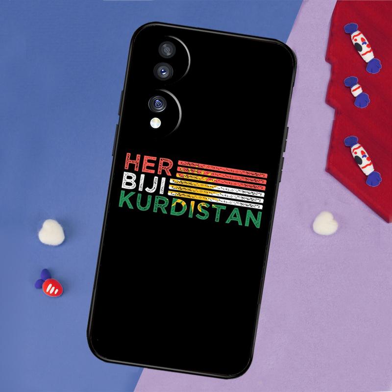 Kurdistan Flag Case For Honor Magic 7 5 6 Lite Honor X9b X9a X8b X8a X8 X9 X9c 50 70 90 Lite 200 Pro Cover