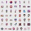 50Pcs/Set KPop Demon Hunters Series 06 Stickers DIY Fashion Waterproof Doodle Decals Stickers