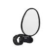 Bicycle Rearview Mirror Wide Angle Convex Mirror Bicycle Reflector Mountain Bike Rearview Mirror Silicone Handle Rearview Mirror