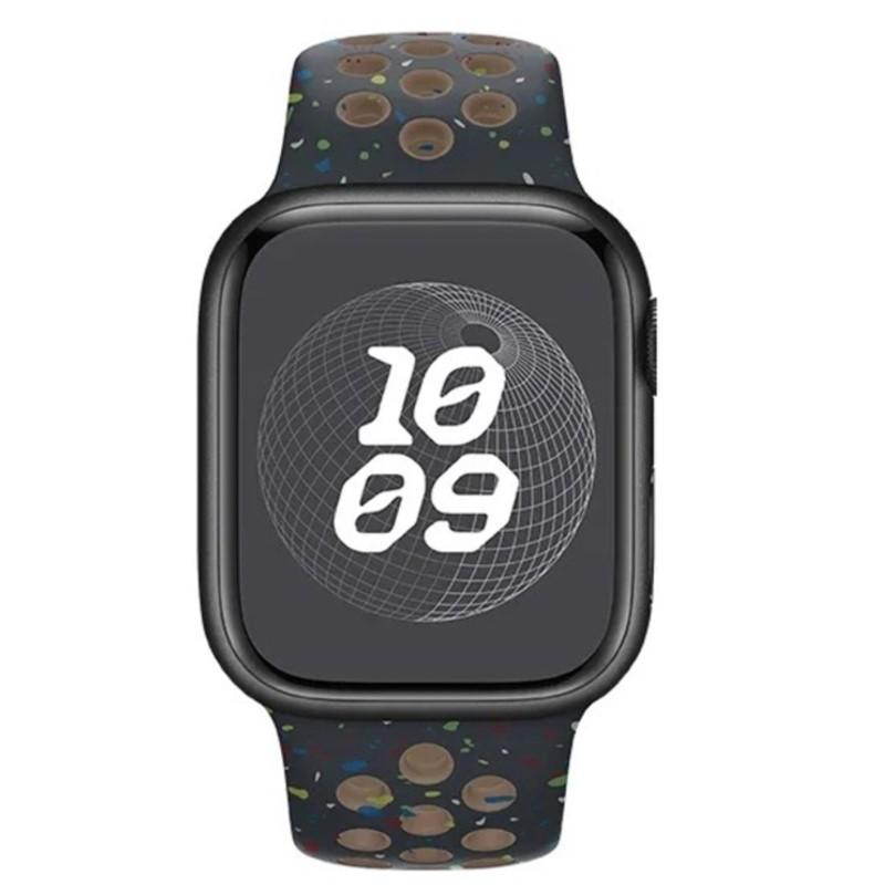 Silicone band For Apple Watch 11 strap 44mm 40mm 45mm 41mm 42mm 46mm correa bracelet iWatch Series 10 8 SE 3 6 7 9 Ultra 2 49mm