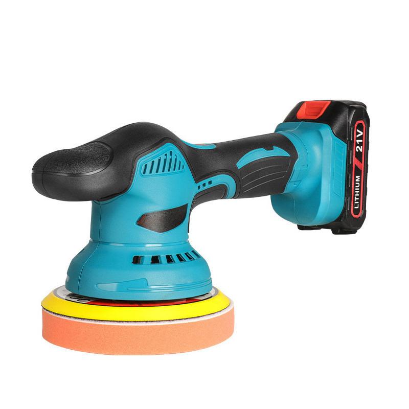 21V Household Waxing Sanding Tool Handheld Integrated Automotive Polishing Machine Portable Electric Polishing Machine