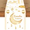 Ramadan Table Runner Decoration 2025 EID Mubarak Decor For Home Tablecloth Ramadan Kareem Islamic Muslim Party Eid Al Adha Gifts