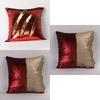 Glitter Pillowcase With Sequins Cotton And Suede For Sofa Bed Decor