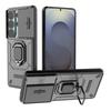 Hülle für Galaxy S26 Ultra - TPU+PC, Schwarz, Mit Ständer
