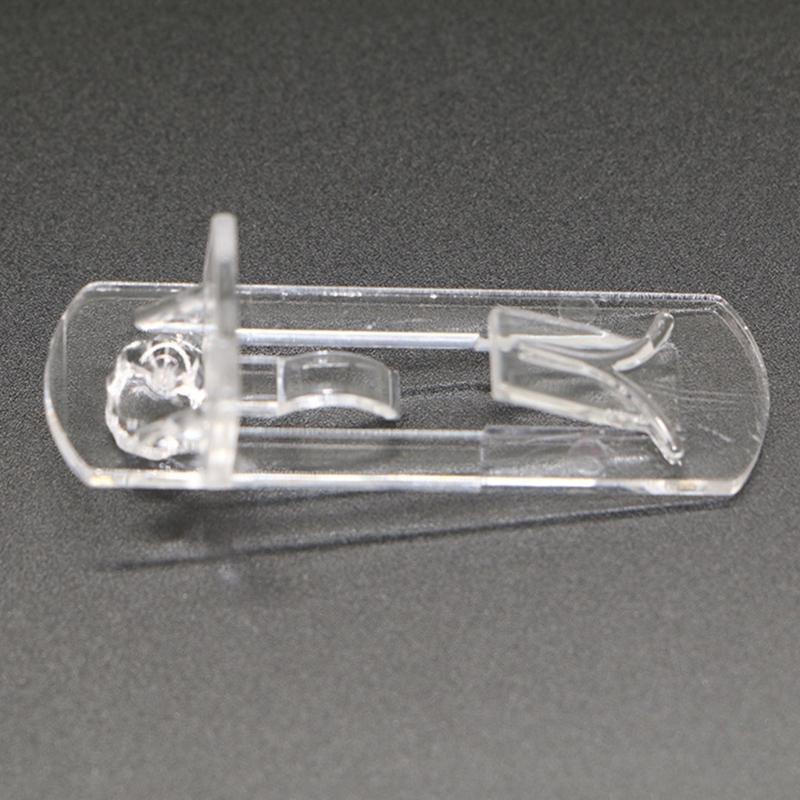 Pack of 30 Shelf Support Peg Clear Plastic Cabinet Shelf Pins Self-Locking Bracket Clip for Supporting Furniture Kitchen