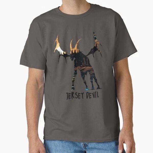 Jersey Devil Sunset Cryptids Graphic Art Cryptoz Made In UsaAus TShirt S2xl S