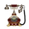 Antikes Telefon, klassisches europäisches Retro-Digital-Vintage-Telefon mit LCD-Display für Zuhause und Hotel