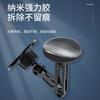 Magnetic Car Phone Holder Dashboard With Adjustable Arm Strong Magnet 2 Metal Rings Adhesive Pads