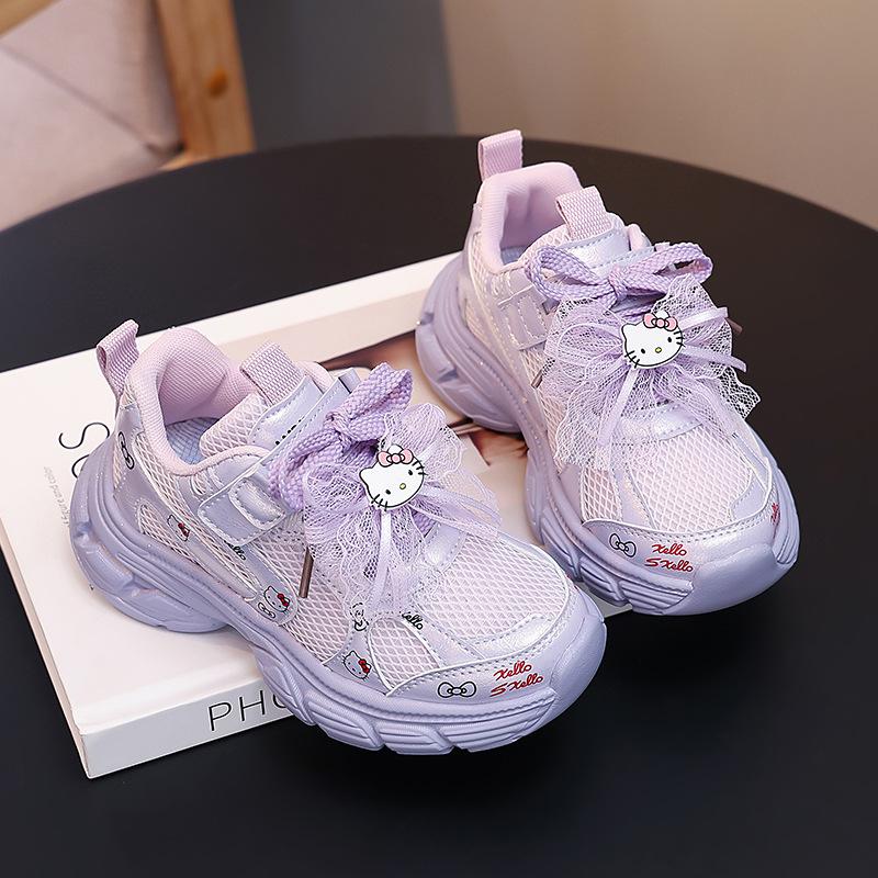 2026 Girls' Double Mesh Sports Shoes: Stylish & Cute Casual Sneakers for Spring/Autumn