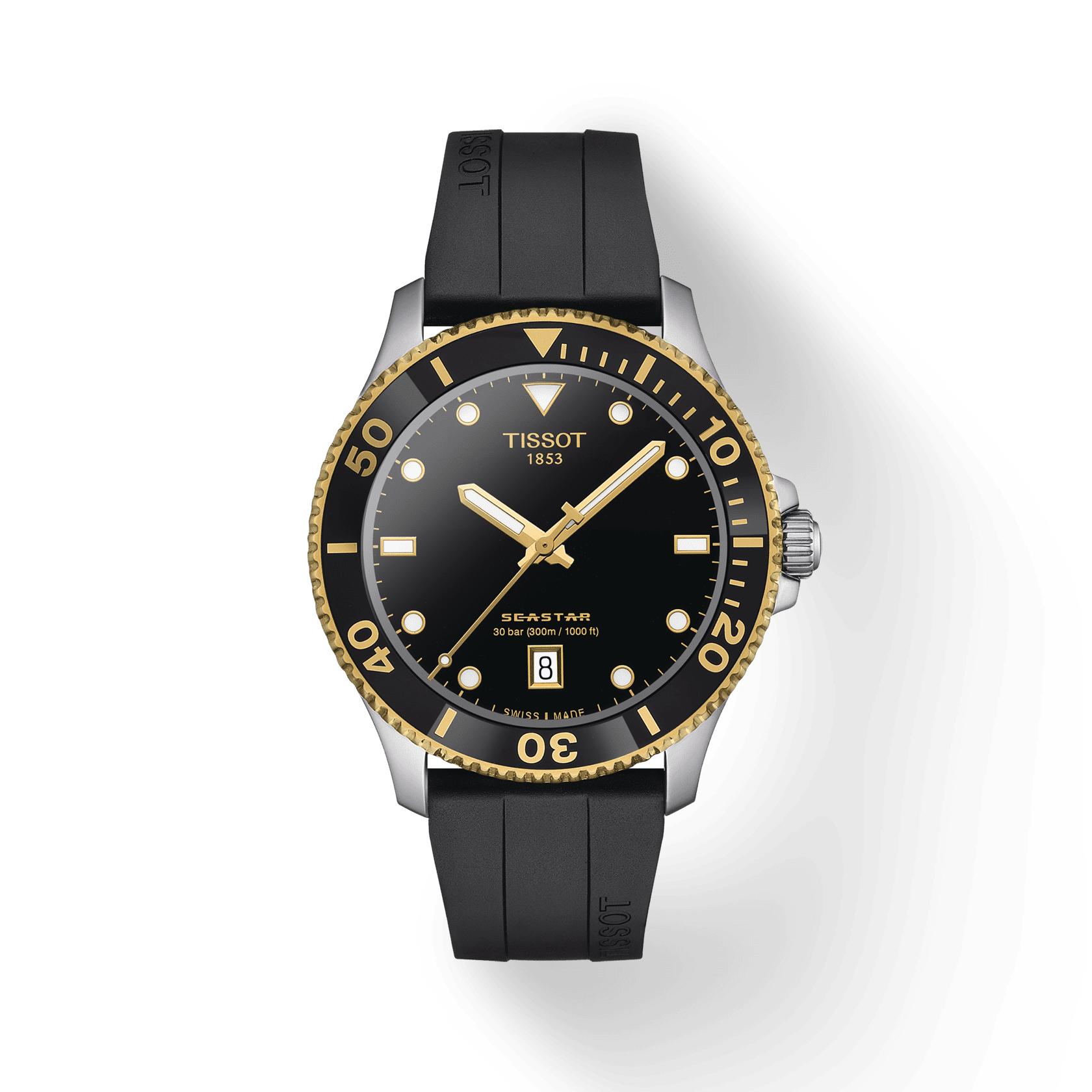 Tissot black Dial Men s Fashion Watch T120.410.27.051.00 чёрный