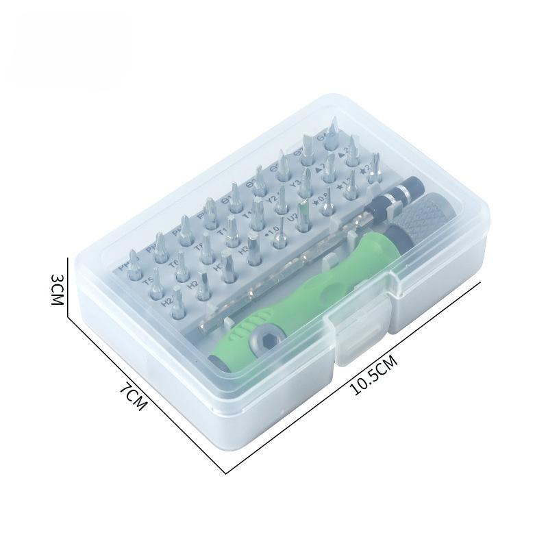 32 In 1 Small Precision Screwdriver Set with Storage Case Professional Tiny Repair Tool Kit for Glasses Watches Laptop Electronics Toys Computers