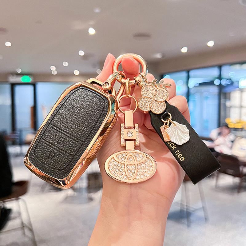 

Applicable Toyota Camry key cover car Corolla Rongfang rav4 shell Leiling Asian Dragon Willanda buckle