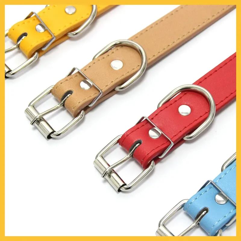 Bling Rhinestone Puppy Dog Collars Personalized Small Dogs Cat Chihuahua Collar Custom Necklace Free Name Charms Pet Accessories
