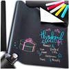 Self-Adhesive Chalkboard Wallpaper for Wall Large 200X45 Xxl + Chalks