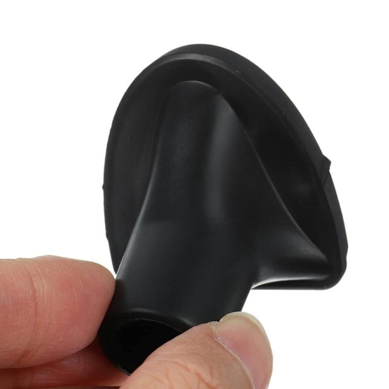 1.26 X 1.42 In Golf Bag Stand Base Pad Set, 4 Black Rubber Replacement Caps for Golfers Who Maintain Their Bag Stand During Practice and Storage