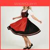 Oktoberfest Cosplay Sukienka Piwna z Haftowanymi Detalami Na Imprezy Kostiumowe