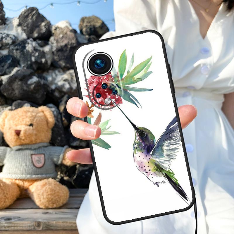 Hummingbird Cover For Honor Magic 6 5 Lite Pro 50 70 90 Honor X8b X9b X6 X7 X8 X9 X6a X7a X9a X8a Case