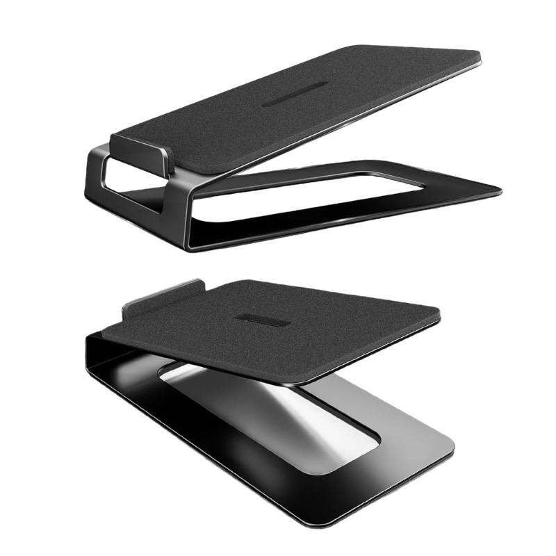 Heavy Duty Metal Desktop Speaker Stand Toolless Installation Optimizes Sound Projection For Home Office Use