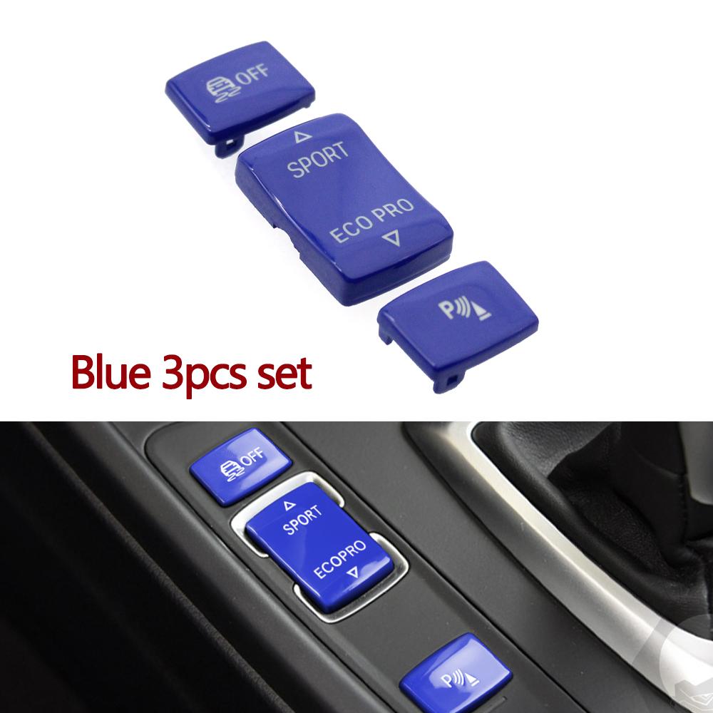 3pcs Set Car ESP Antislip Control Sport Button Radar Sensor Switch For BMW 1 2 3 4 Series F20 F21 F22 F23 F30 F34 F32 F36