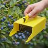 Beerenpflücker Gadget mit Rechenkamm, Ergonomischer Griff Blaubeeren Himbeeren Tragbares Obsternte Werkzeug, Schaufelwerkzeug für Obstgarten Farm