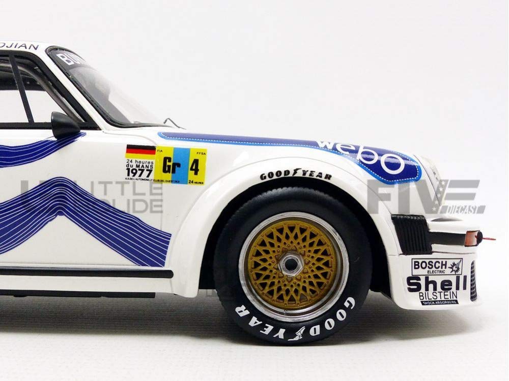 TOPSPEED Scale Porsche 934 1977 Le Mans 24 Hours 1/18 #58