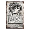 1pc Vintage Aluminium Signs Bathroom Posters Decor Restroom Retro Plaque Plates Wall Art Room Decoration for Bathroom 8x12 Inch
