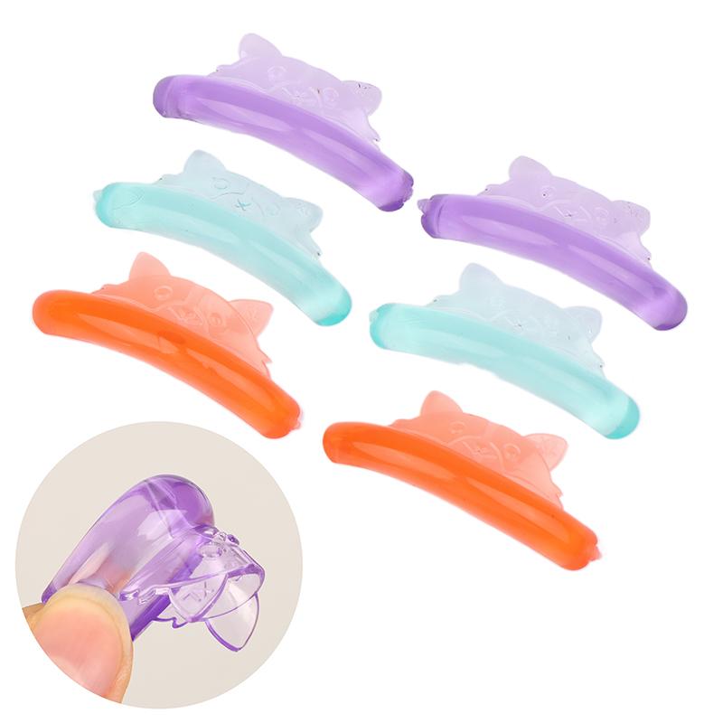 5 Paar C-Schwung Silikon Wimpernwellen-Pads Klebrige Wimpernstäbchen Lifting 3D Wimpernverlängerung Zubehör Wiederverwendbares Make-up-Werkzeug