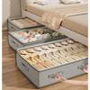 Under-Bed Flat Drawer Storage Box for Quilts and Clothes