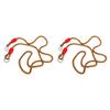 2PCS Swinging Tree Rope Nylon Tear Resistant Heavy Duty Easy Installation Hanging Tree Strap