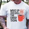 Smell the Corruption Comfort Colors T-and Kids Tshirt | Anti-Trump Leftist Political Merch