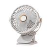 Ultra-Quiet USB Rechargeable Mini Bedside Fan with Long Battery Life