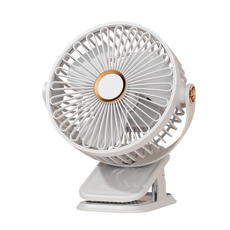 Ultra-Quiet USB Rechargeable Mini Bedside Fan with Long Battery Life