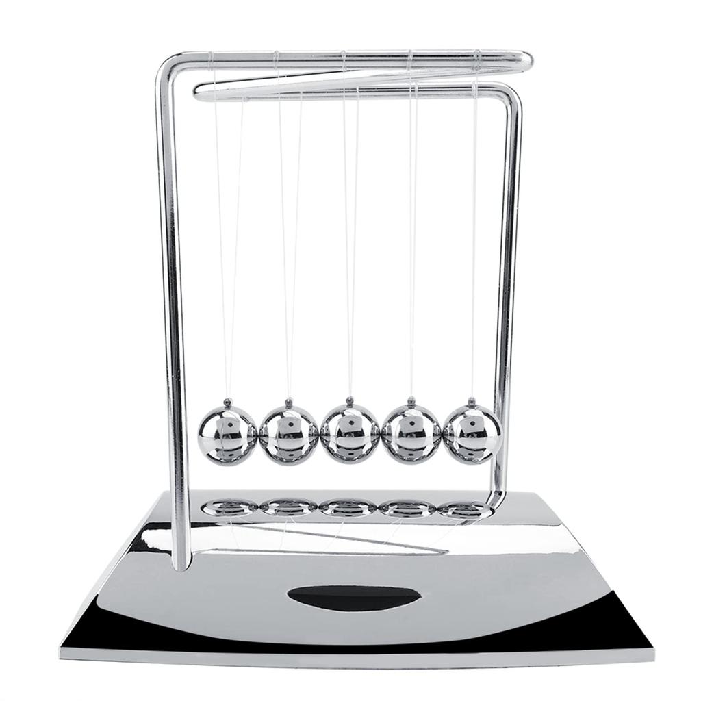 Cradle Balance Steel Ball Physics Science Pendulum Ornament Toy Desk Newton's