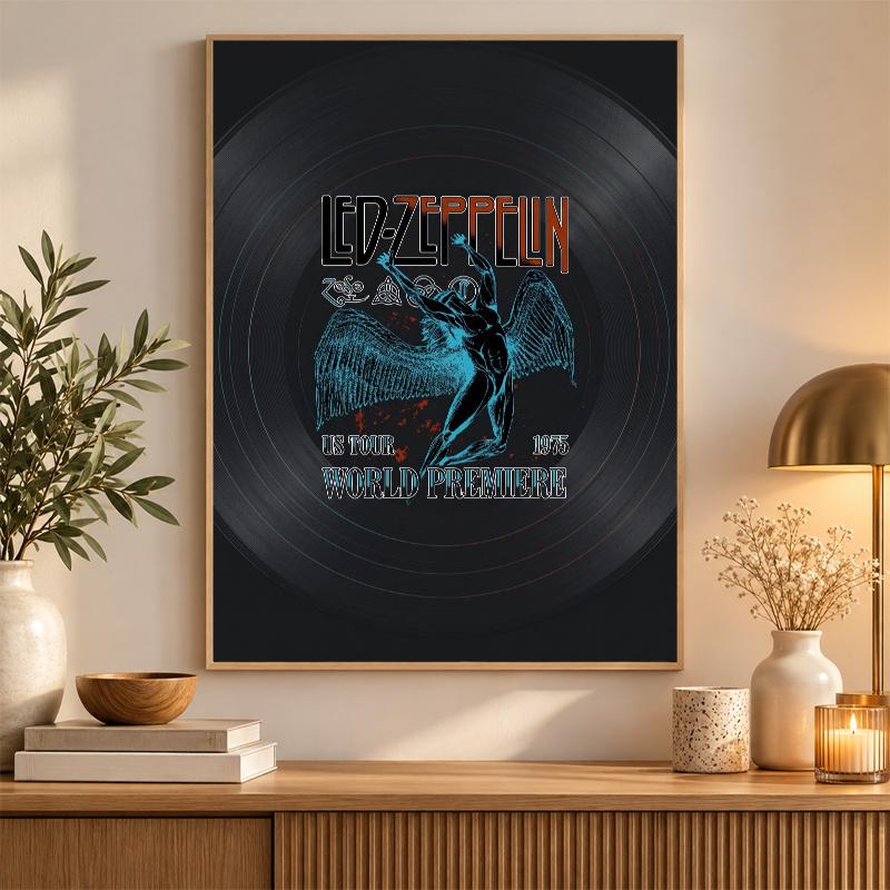Led Zeppelin Diamond Painting Kit 5D Full Drill DIY Diamond Mosaic Wall Art Home Decor