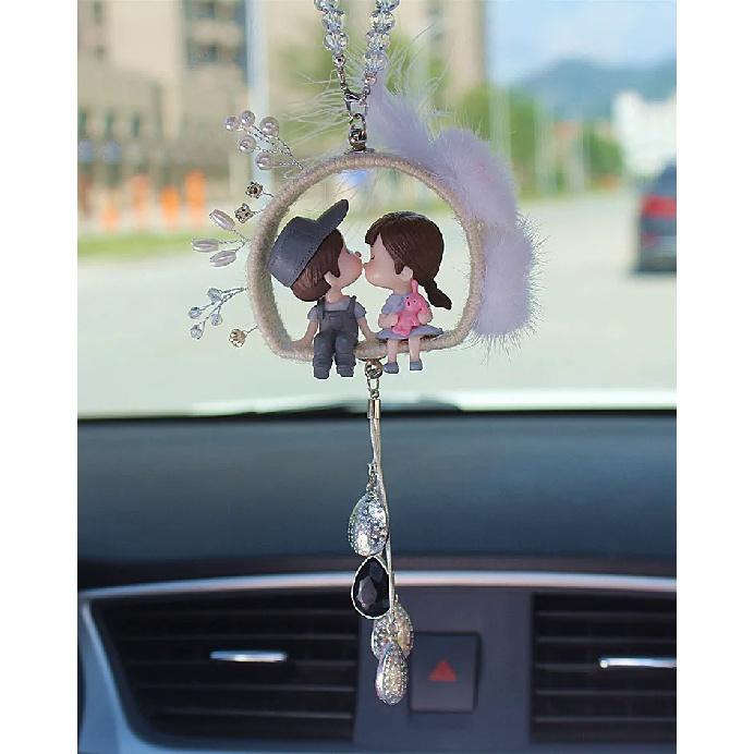 Автомобильный кулон с мультяшным кристаллом и бриллиантами — фото 23