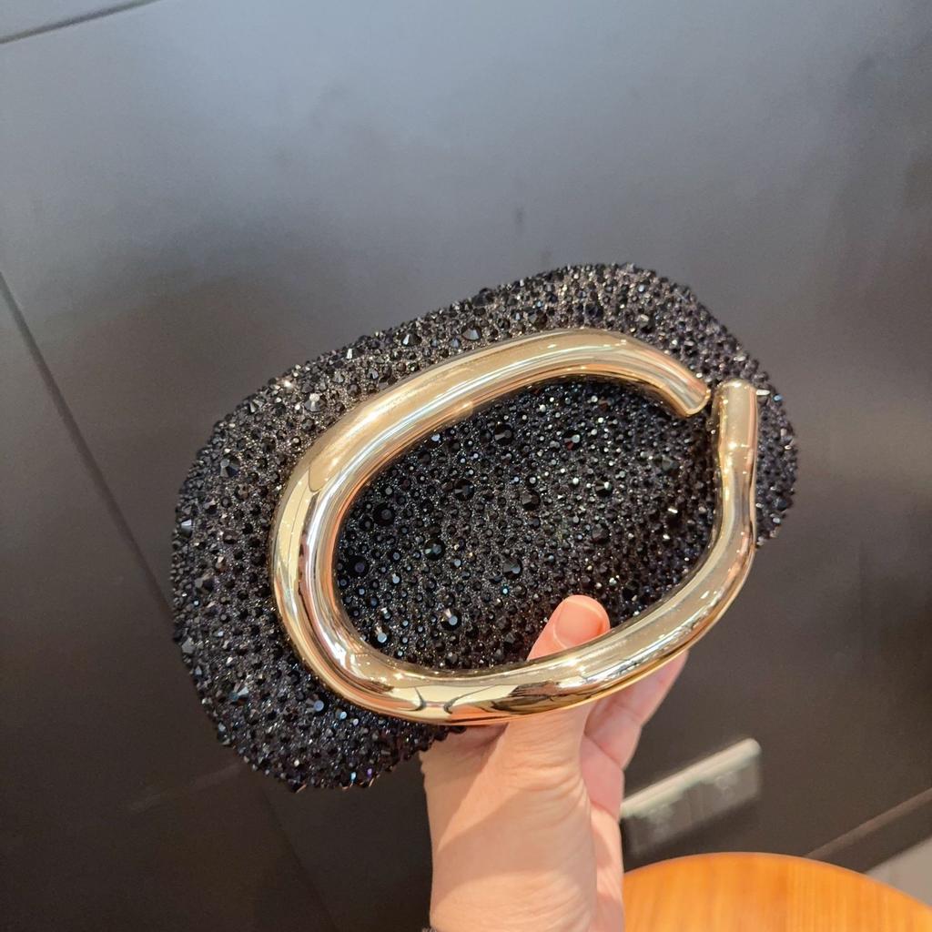 Women's Trendy Chain Crossbody Shoulder Bag Handbag Acrylic Wedding Evening Bag Shell Formal Clutch Purse for Women Evening Bag Formal Clutch Purse