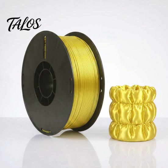 3D Printing Filament PLA Printer Filament, 1Kg Spool, 1.75mm, Neatly Wound High Gloss Metallic Silk Fit Most FDM Printers Accessoty