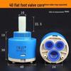Ceramic Hot/Cold Faucet Cartridge Kit for Kitchen, Basin, and Shower Repair