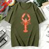 Lobster Graphic Printed Tshirt Lobster Lover Gift Shirt Unisex Unisex Cotton Short Sleeve Casual Fashion Summer Short Sleeve