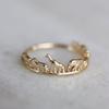 Huitan Korean Style Personality Women Rings Metal Gold Color Animal Ring Party Daily Wear Female Statement Jewelry Gift