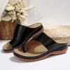 Spring and Summer Footwear Plus Size Round-headed Thick-soled Soft-soled Toe Sandals Slippers Beach Shoes Women's Shoes