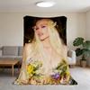 Blanket Super Warm Comfortable Singer Stefani G-Gwen Plush Throw Blanket Child Home Sofa Bedroom Gift