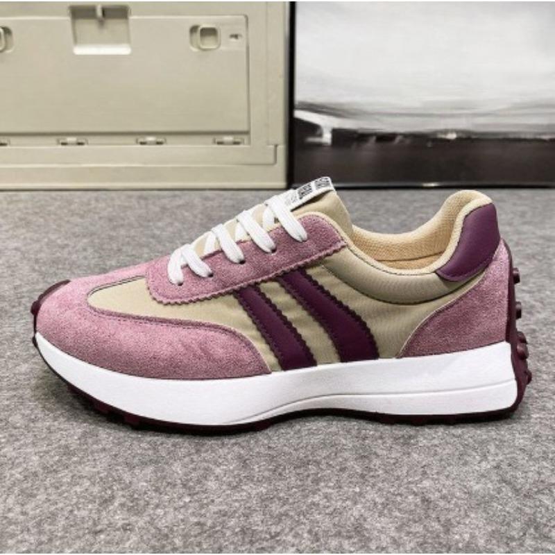 Anti-slip Sports Shoes for Women, New Style, Large Size, Platform Shoes, Low Heel