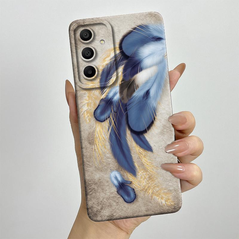 Sweet Soft Phone Case for Samsung Galaxy A15 A155 A156 4G 5G Fashion Cool Painted Cases Protection Back Cover Accessories Casing